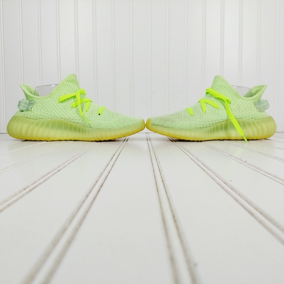 Adidas Yeezy Boost 350 V2 Glow Athletic Lace Up Sneakers F350 - Picture 7 of 11
